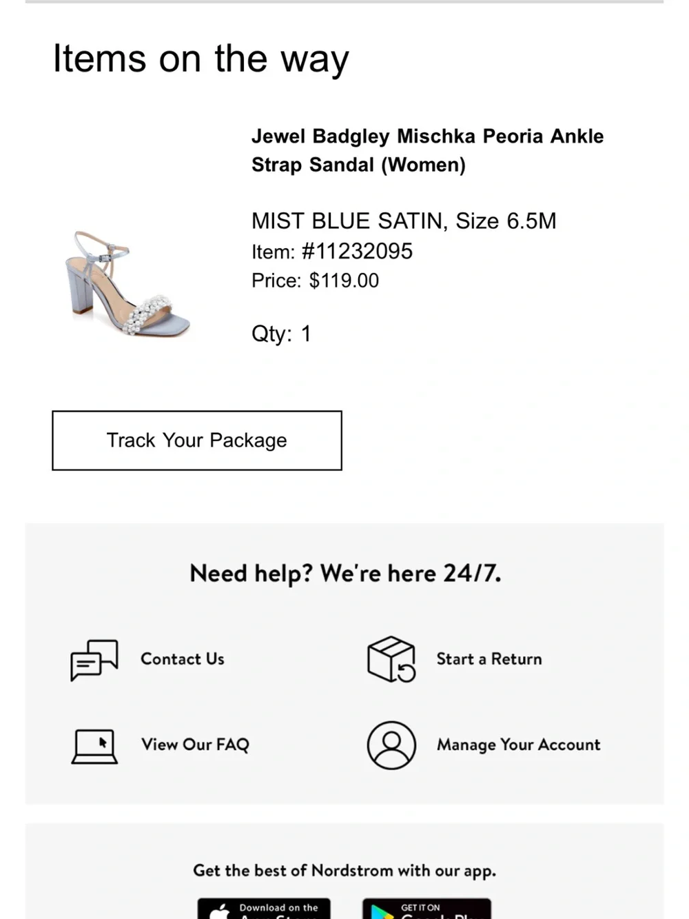 Light blue bridal heels